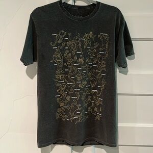 PacSun LA constellation graphic t-shirt | Grey | Women’s small